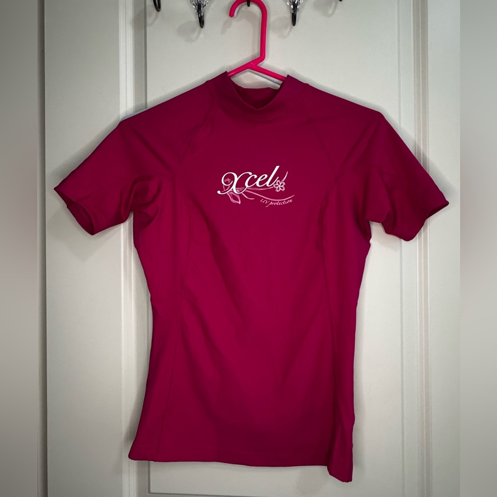 XCEL Women's Pink Rash Guard